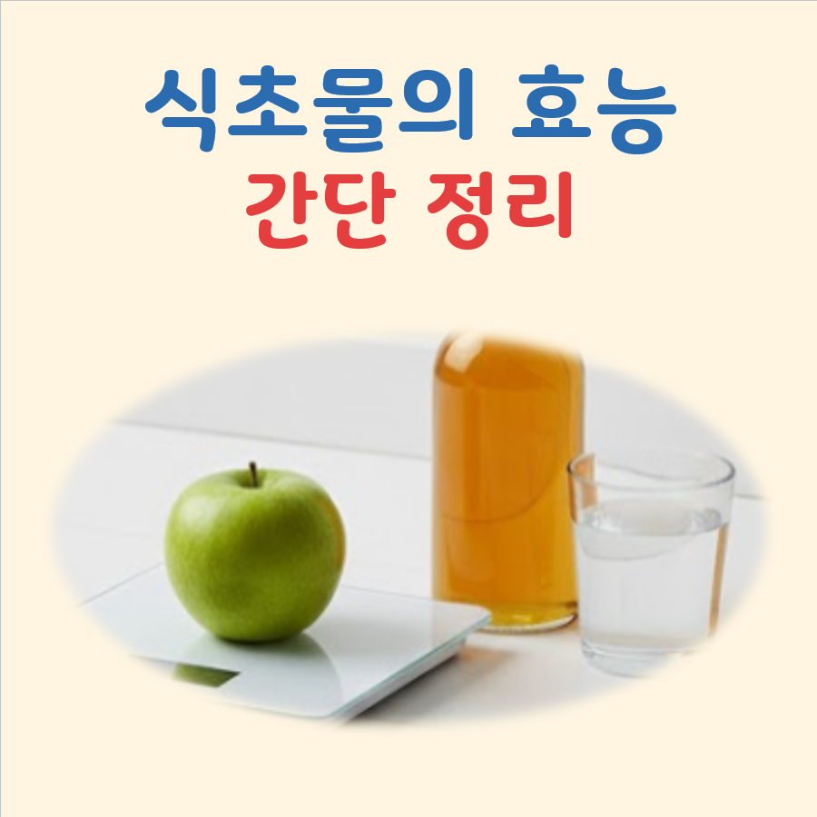 식초물의 효능 대표 이미지