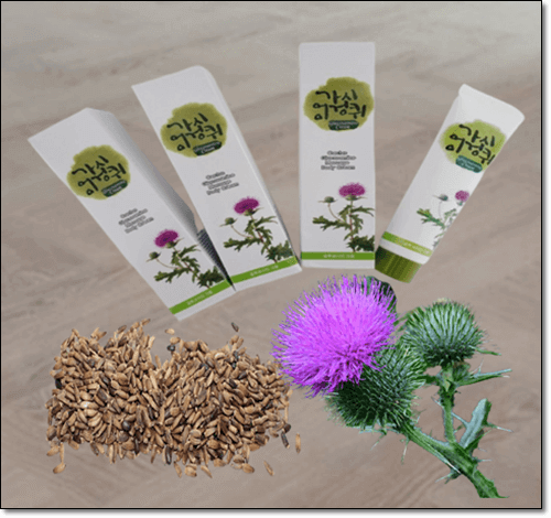 밀크씨슬꽃,씨앗