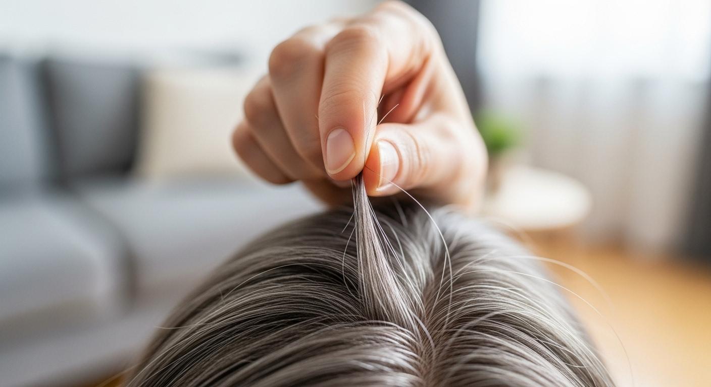 새치 뽑으면 흰머리