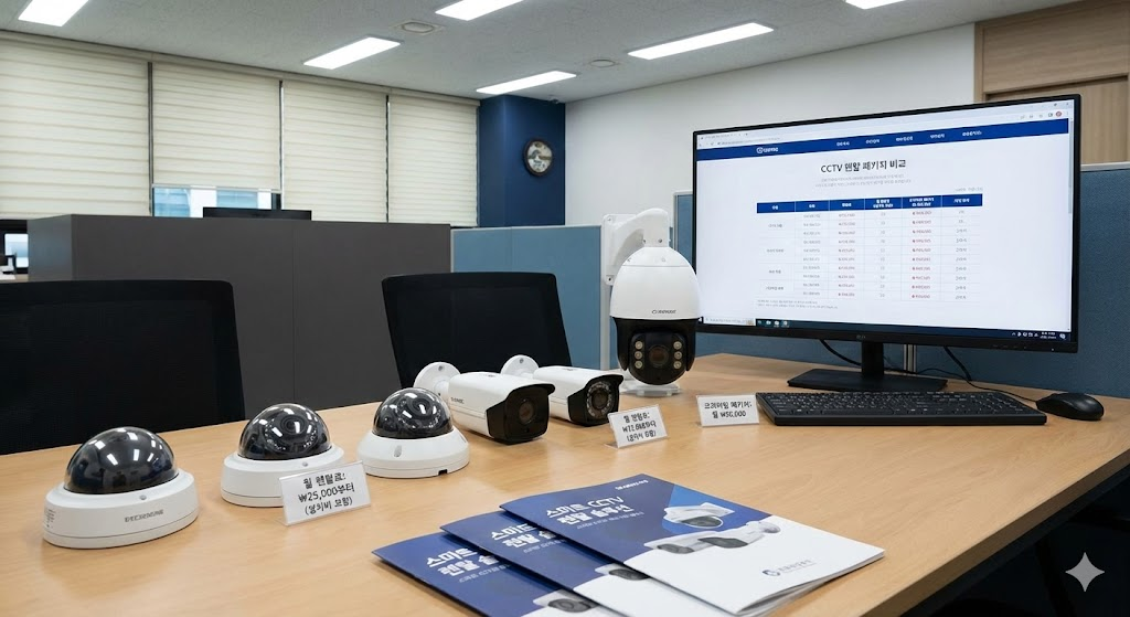 CCTV 렌탈 비용 이미지