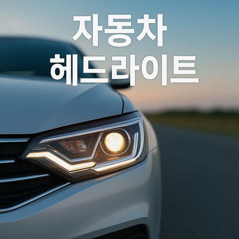 자동차 헤드라이트 (구조, 광원 특징, 교체, 점검, 관리) 관련사진