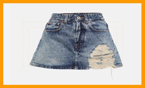 데님 미니스커트 자세히 알아본다