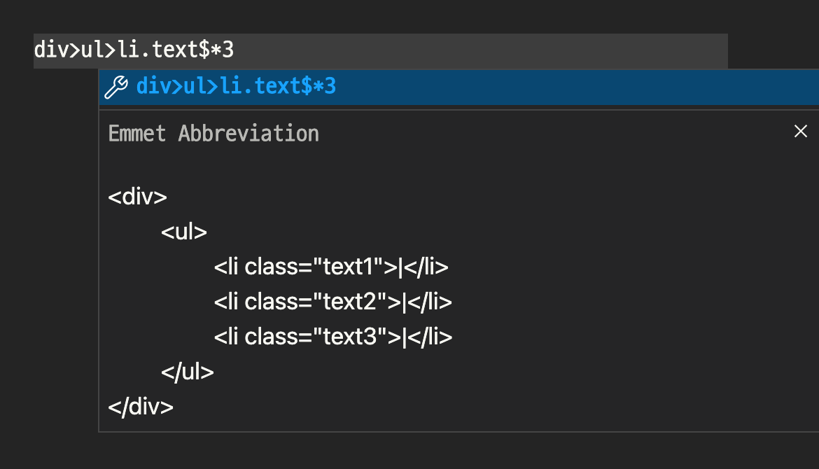 class 태그에 넘버부여