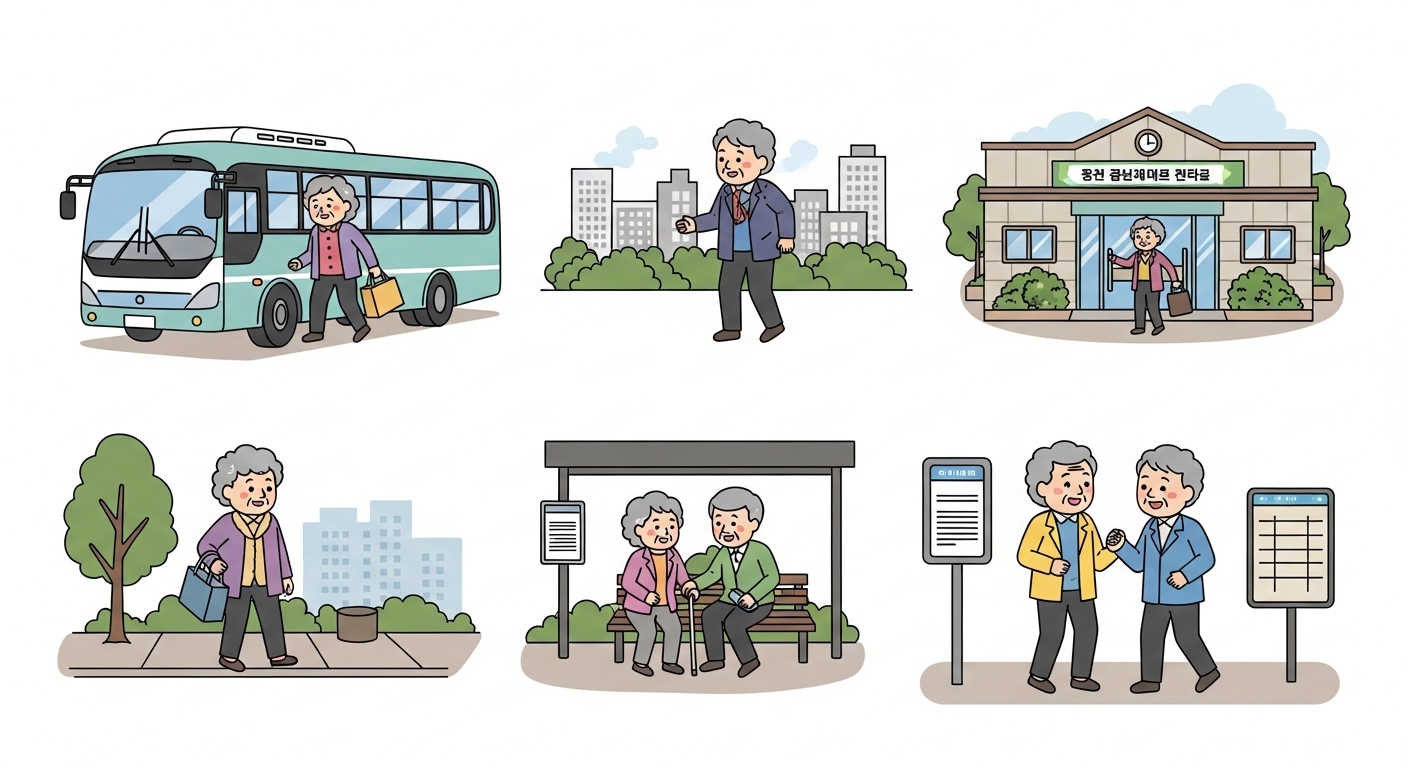 태백시 65세 이상 무료 시내버스 