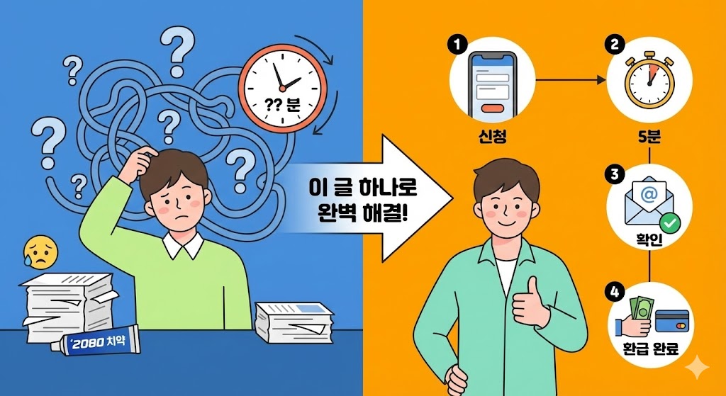 2080 치약 환불, 아직도 헤매시나요?