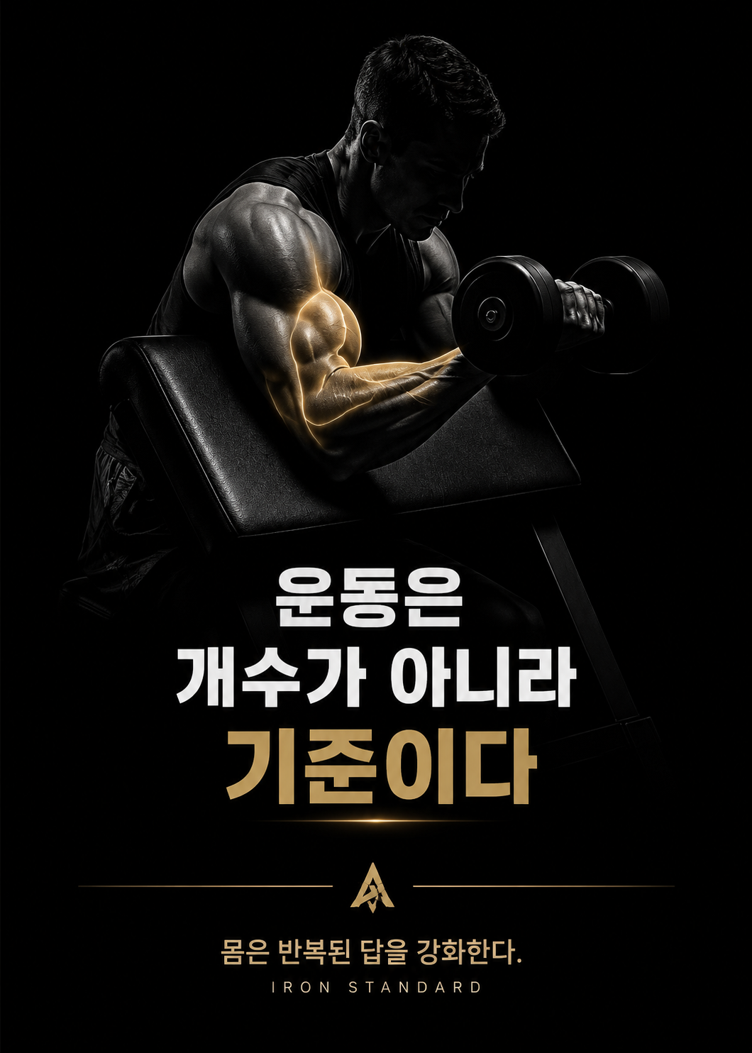 운동은 개수가 아니라 기준이다