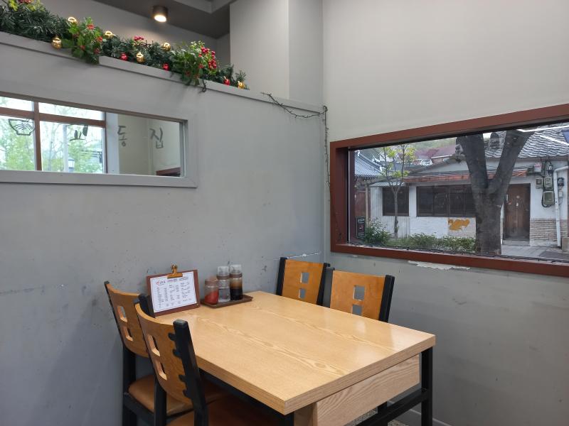 전주 한옥마을 중화요리 교동집 매장내부