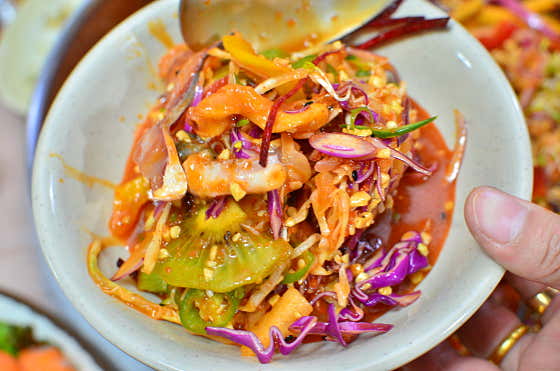 매일아침 꽃무지개물회