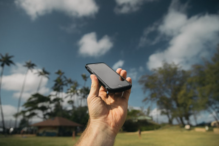 여행 중 핸드폰 사용