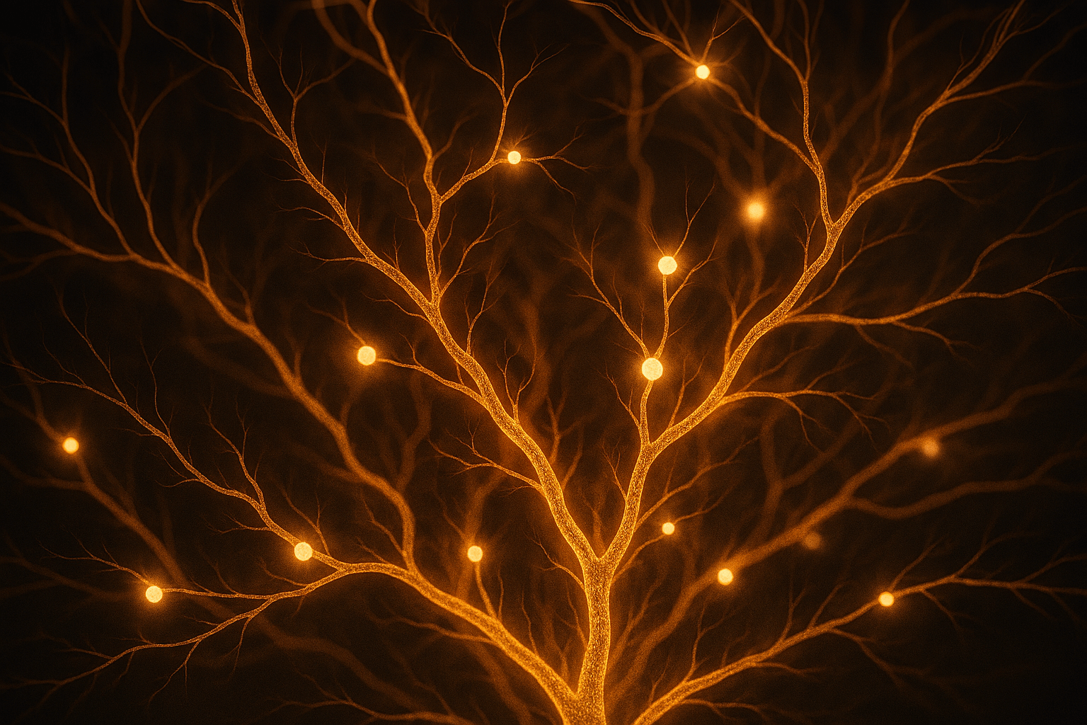 alt: 식물 뿌리처럼 연결된 네트워크 구조 이미지