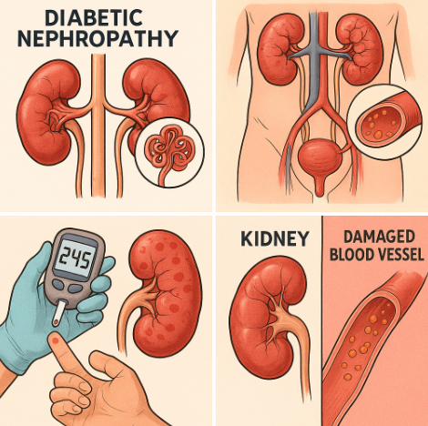 당뇨합병증 신장병 관련 사진
