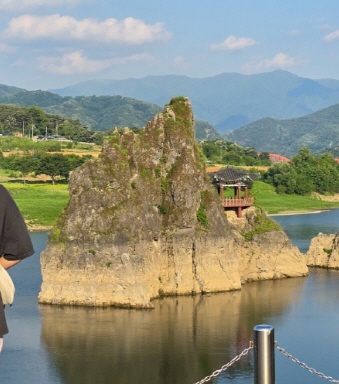 단양여행, 도담삼봉 전경