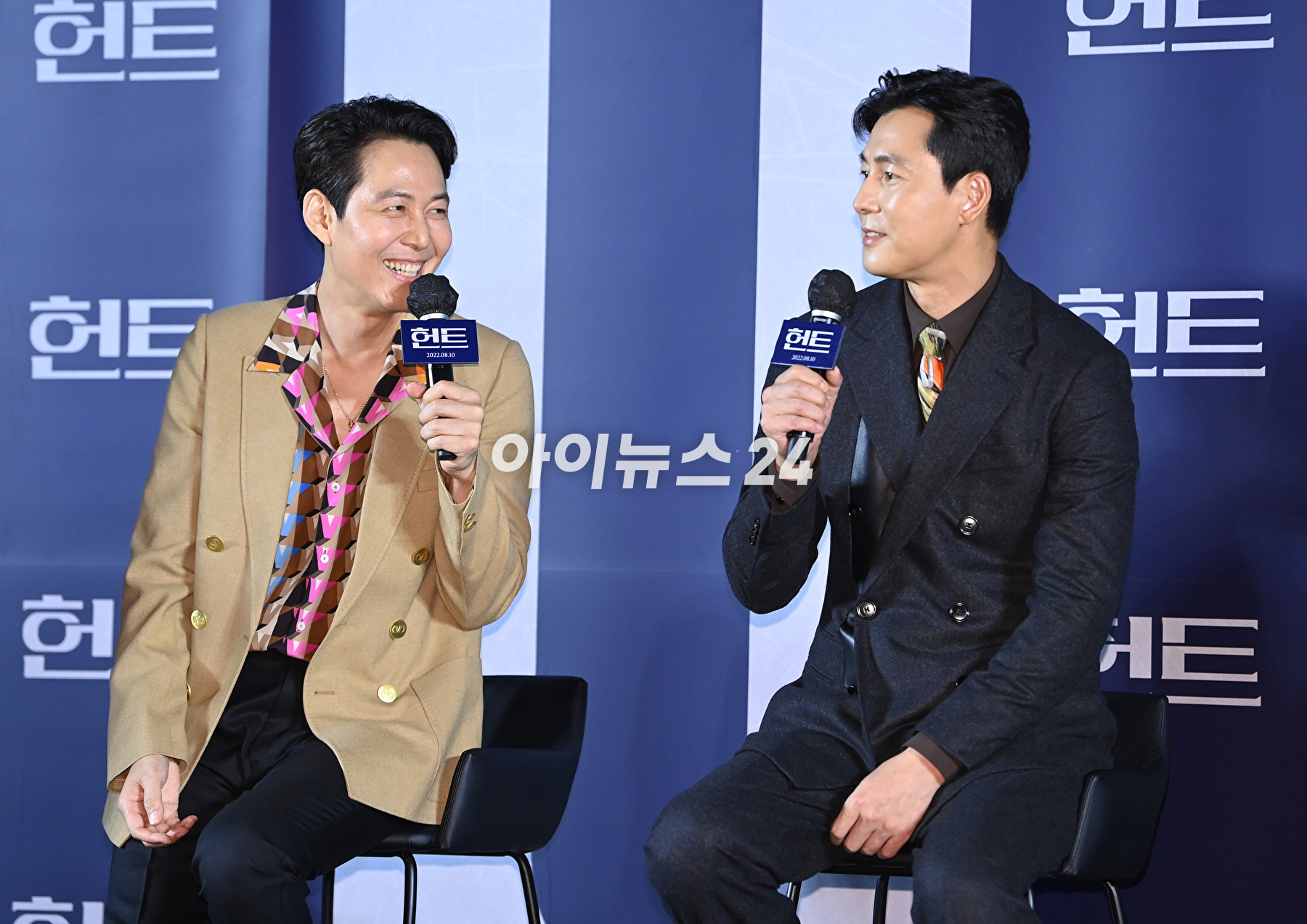 배우 정우성이 5일 오전 서울 성동구 성수 메가박스에서 열린 영화 &#39;헌트&#39;(감독 이정재) 제작보고회에 참석해 포토타임을 갖고 있다. [사진=정소희 기자]