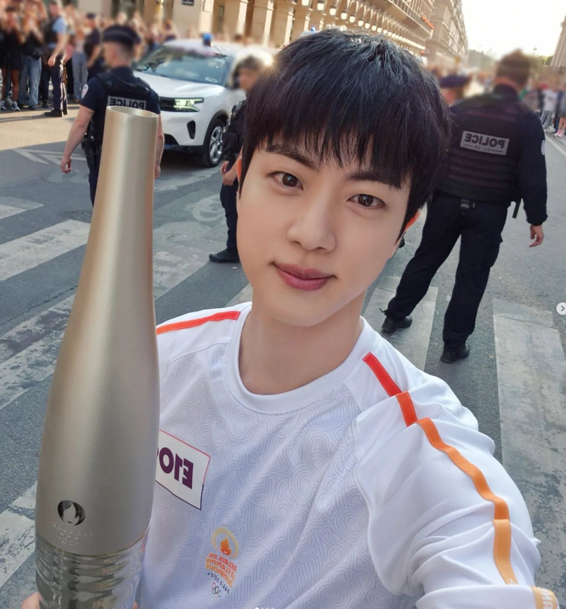 파리올림픽 성화봉송