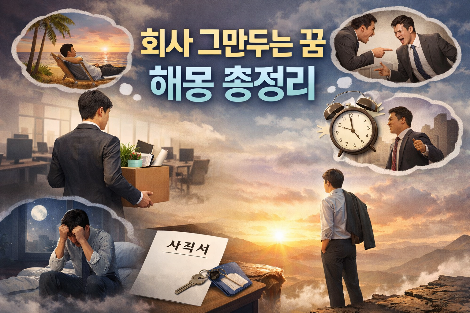 회사 그만두는 꿈