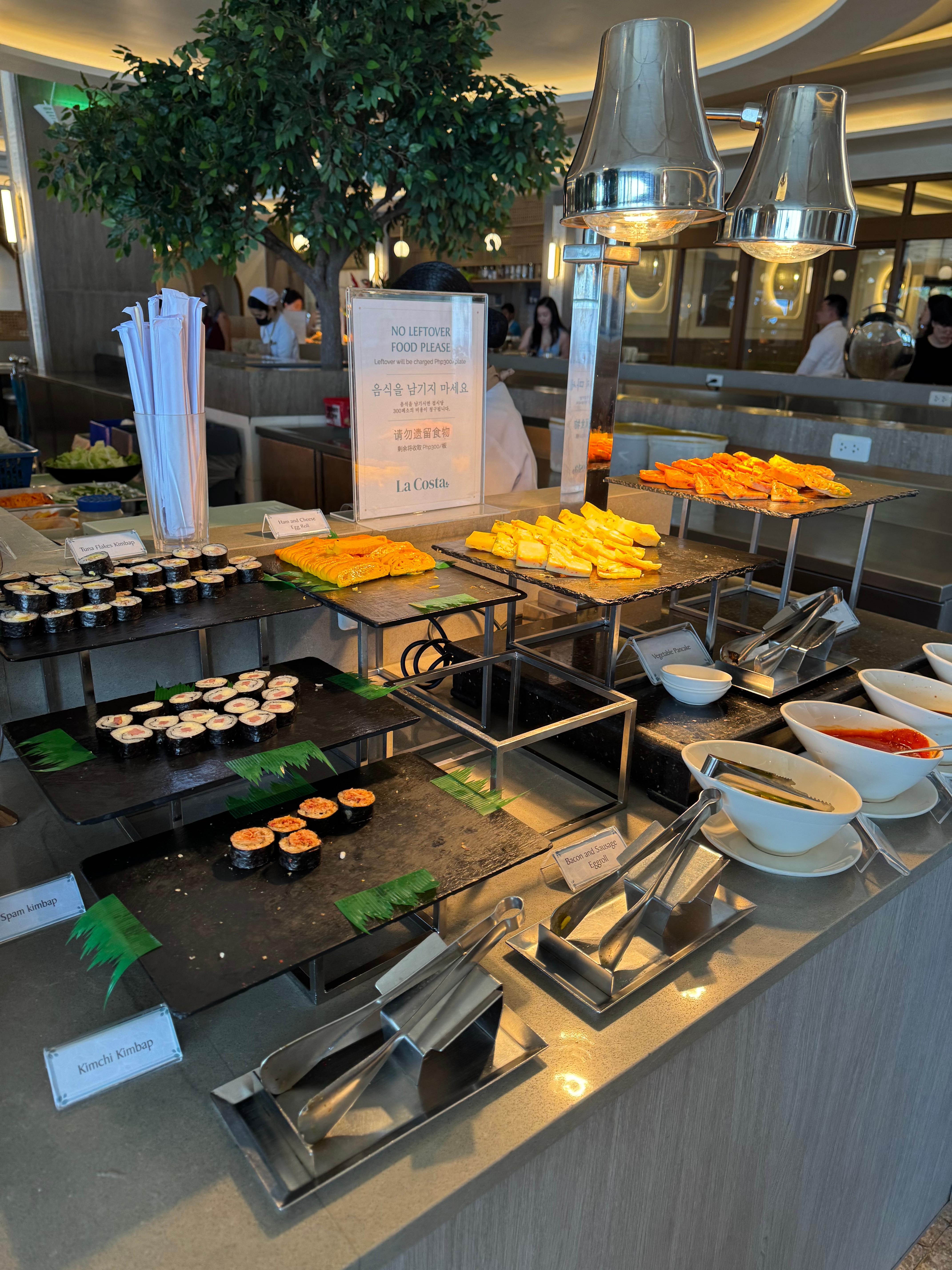 헤난 프리미어 코스트 리조트 조식