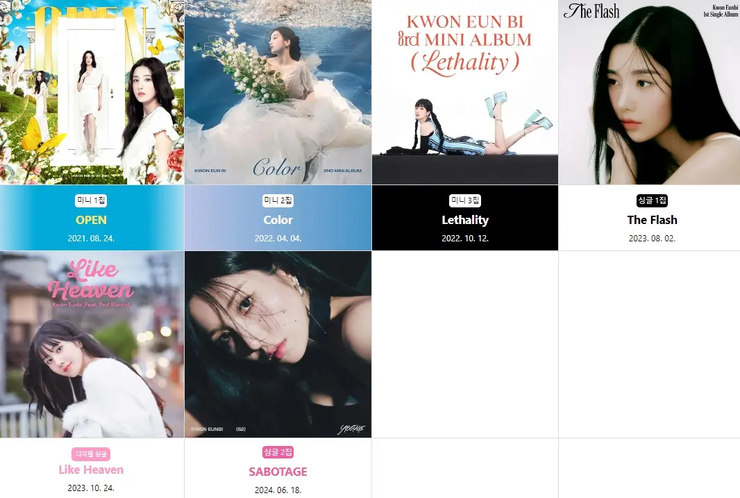 권은비 프로필 워터밤 화보