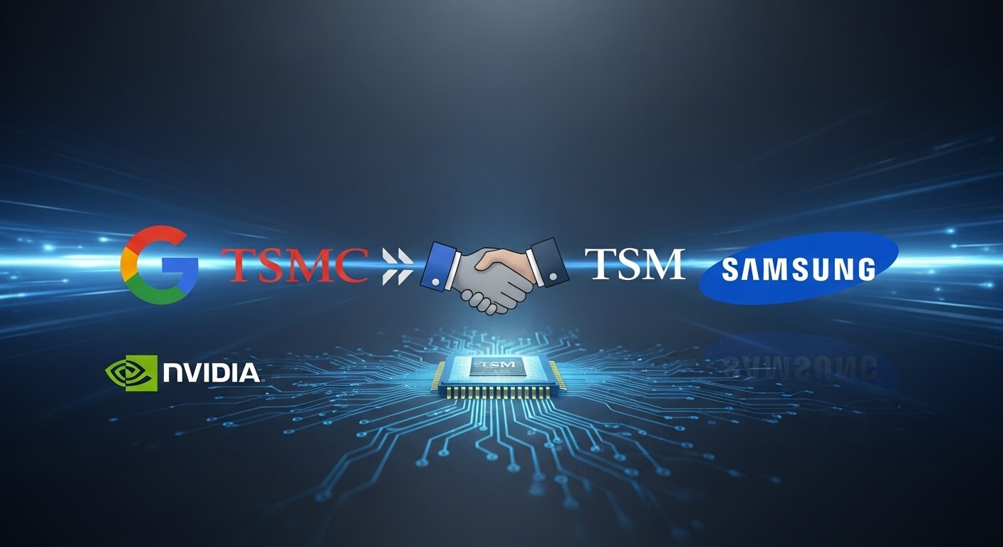 GOGLE-TSMC-삼성-NVIDIA