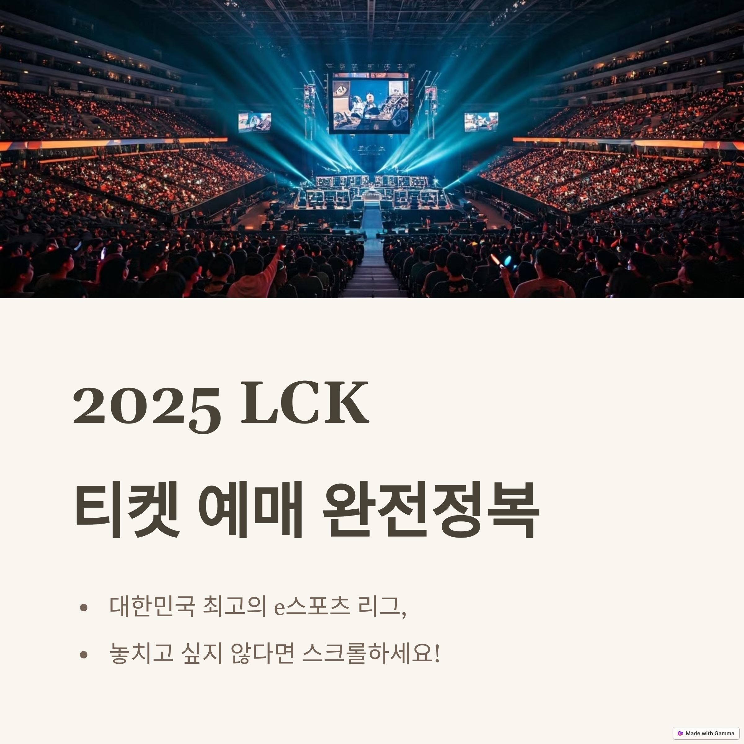 리그 경기 장면