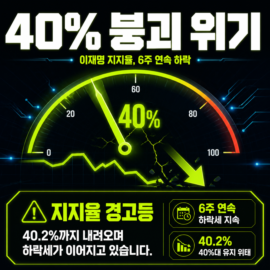 40% 붕괴 위기
