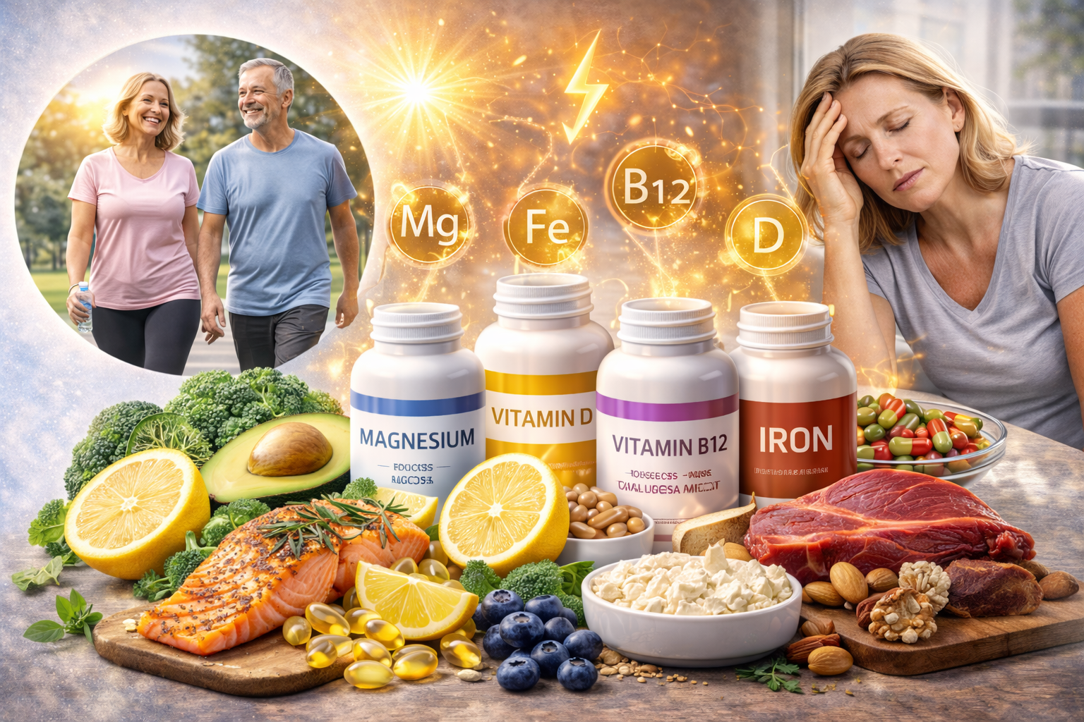 피로 회복에 도움이 되는 영양소