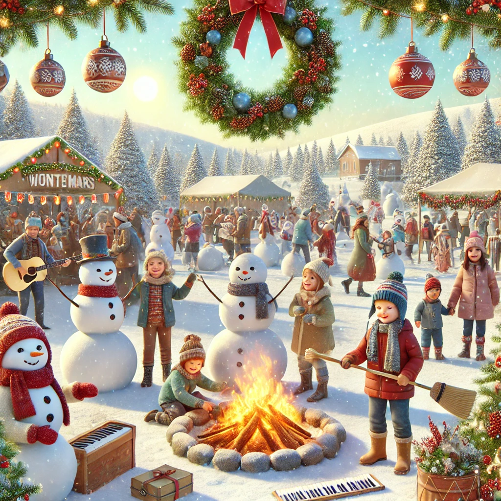 한강페스티벌 스노우돔 일정 그림