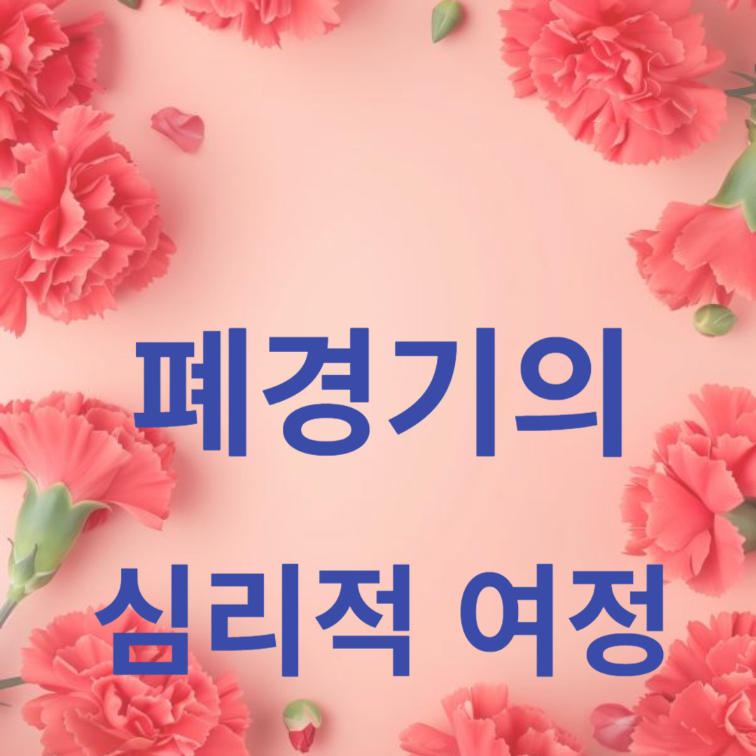 폐경기의 심리적 여정