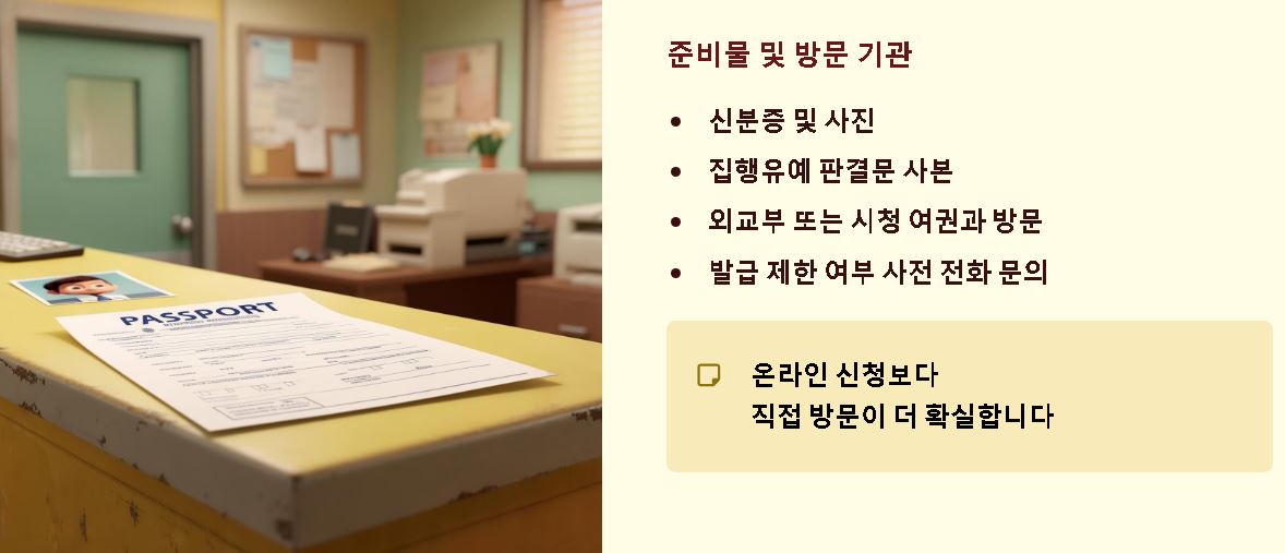 집행유예 기간중 해외 여행 주의사항