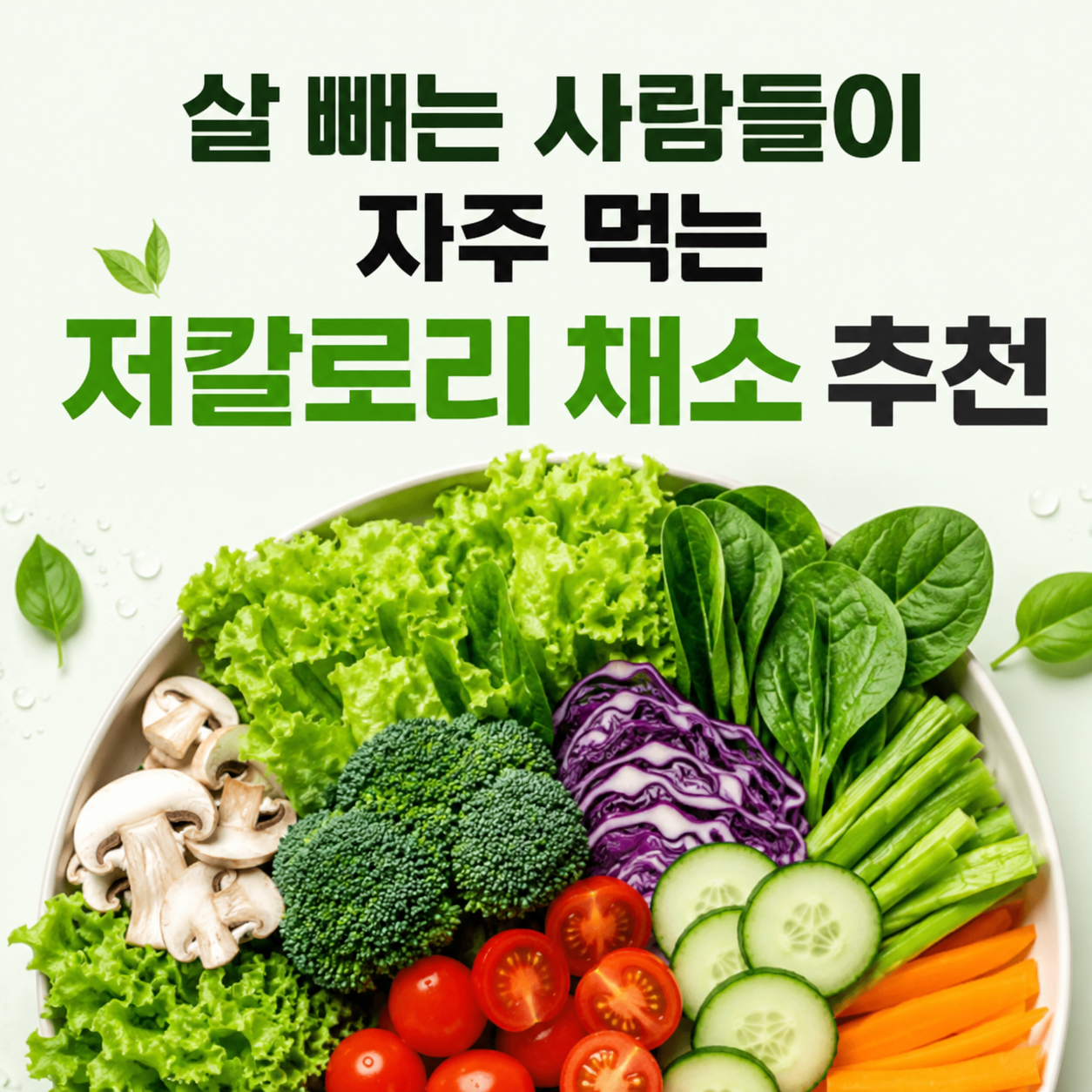 저칼로리 채소