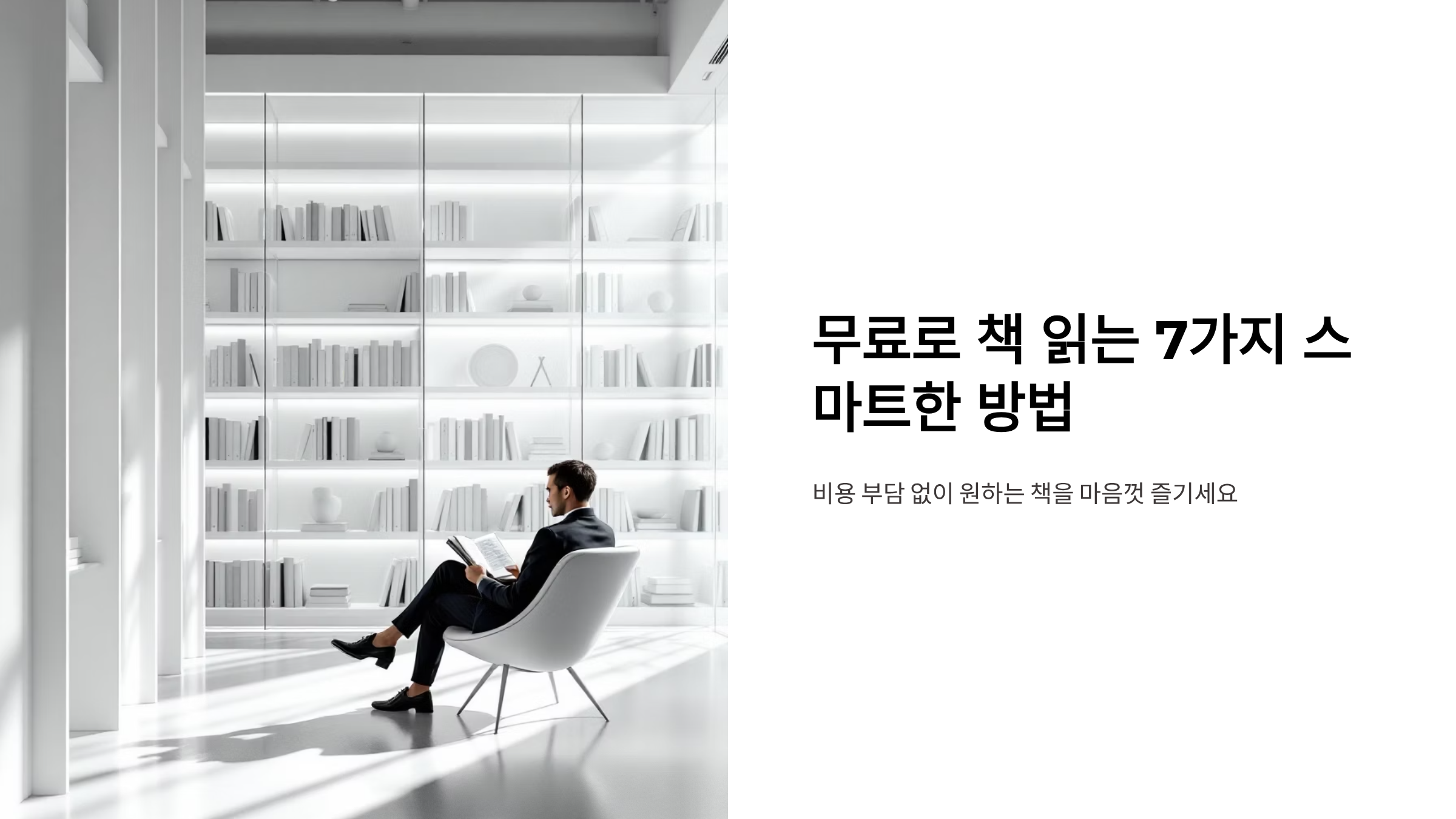 무료 책 읽기 플랫폼 완벽 활용법