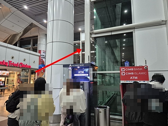 코타키나발루-공항-그랩-탑승-위치-1