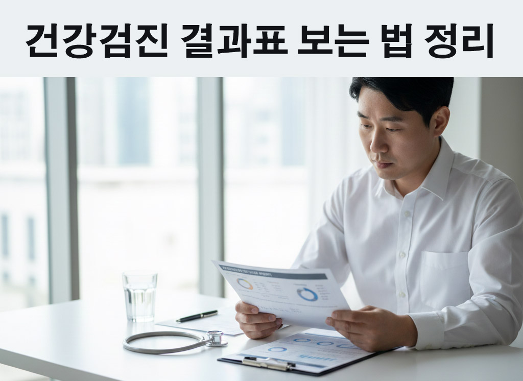 건강검진 결과표 보는 법 정리