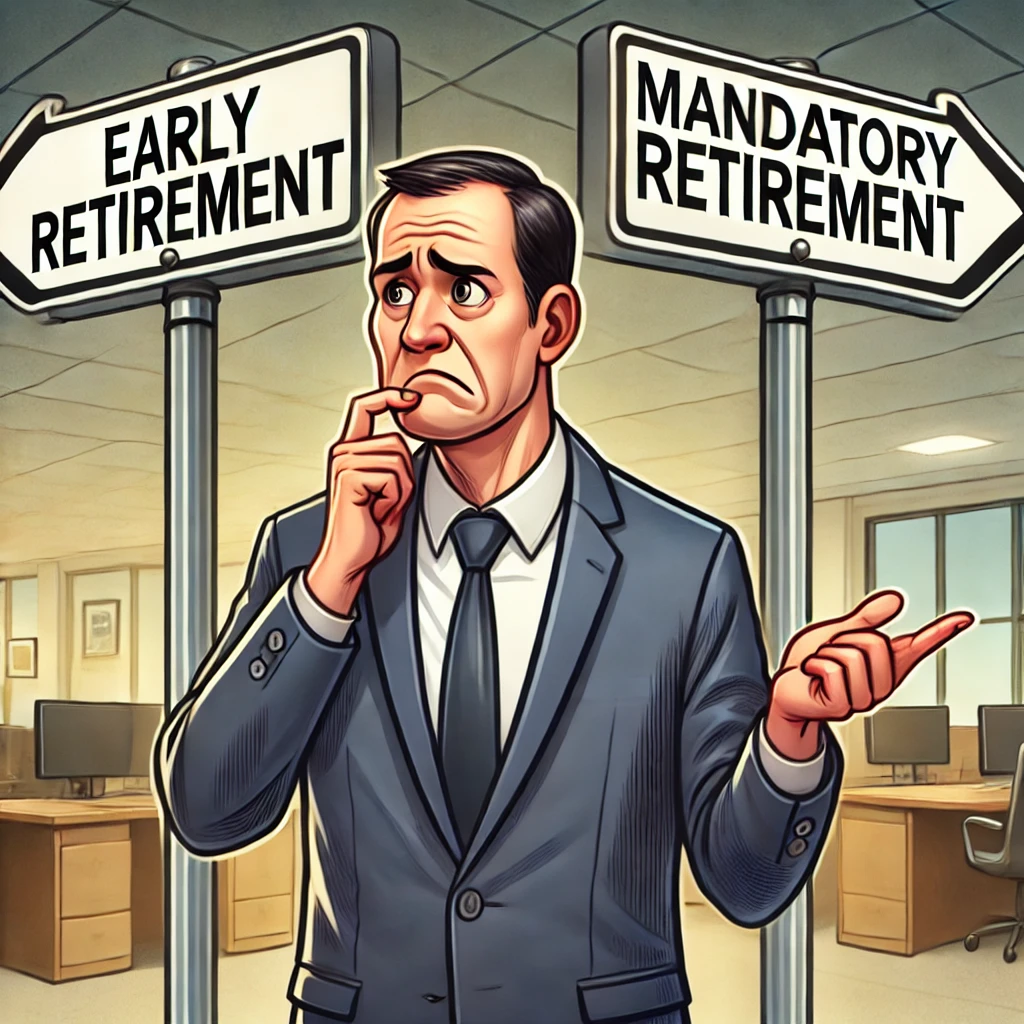 희망퇴직과 정년퇴직 갈등