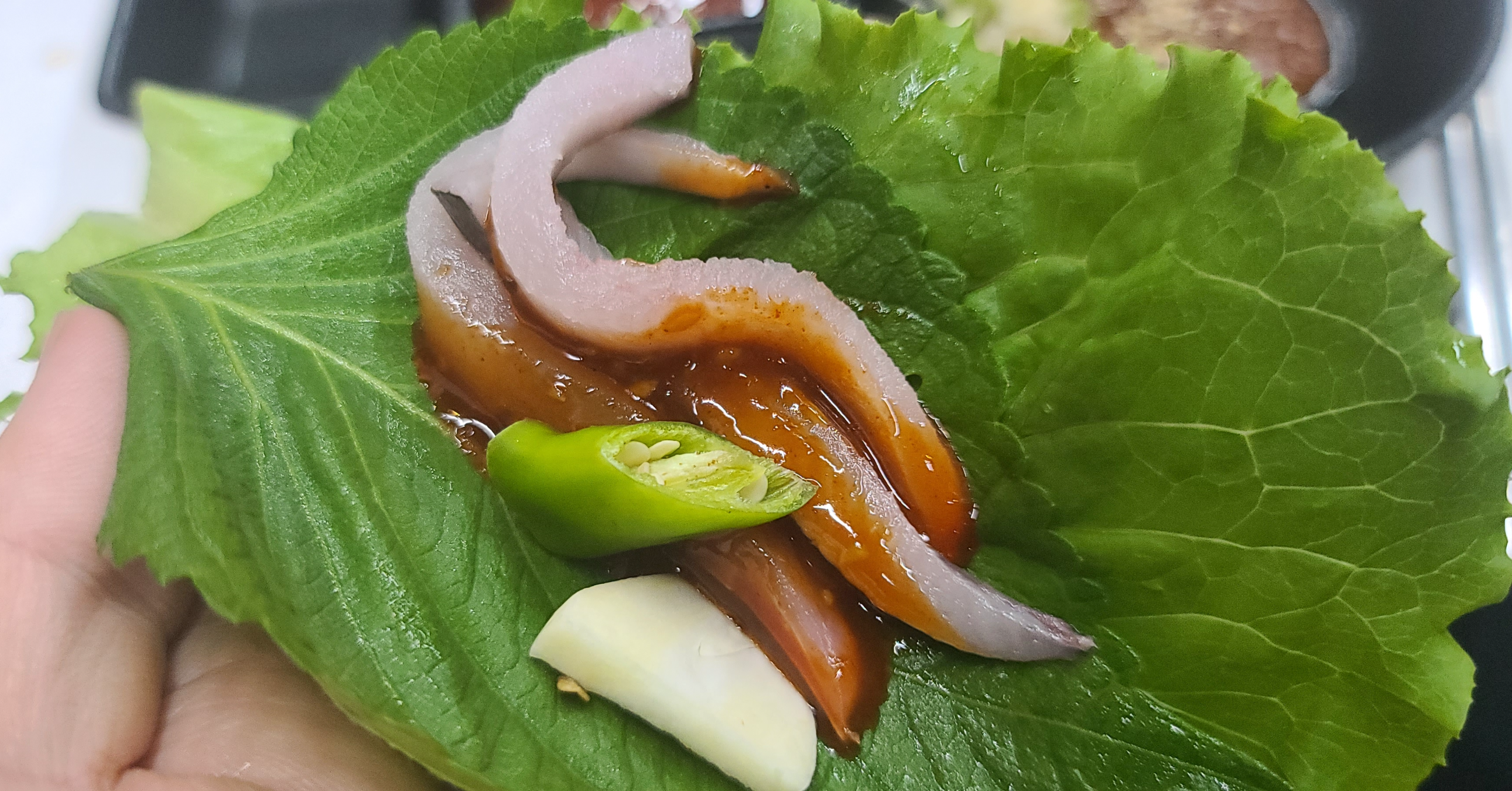 가을음식 전어회 생새우회 대하 유진수산 유진횟집 하남맛집 하남횟집 하남수산물시장 가족식사 가을별미 전어 한쌈