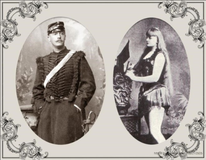 식스틴 스파리 중위와 & 엘비라 마디간 실제 사진