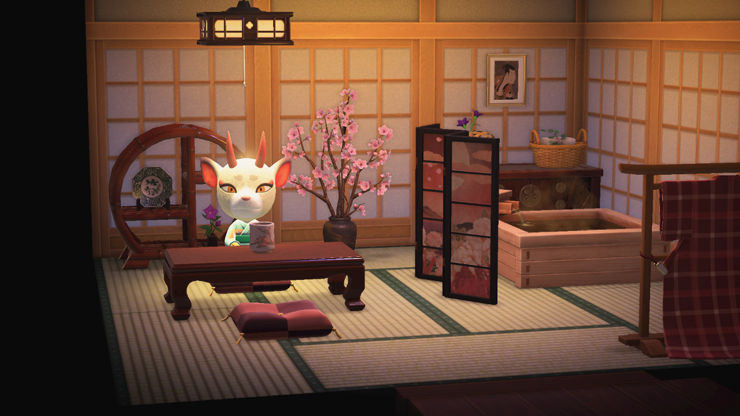 요비 동양풍 스테이지와 마음을 담은 노래
모동숲 해피홈 파라다이스