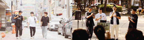 청년버스킹현장