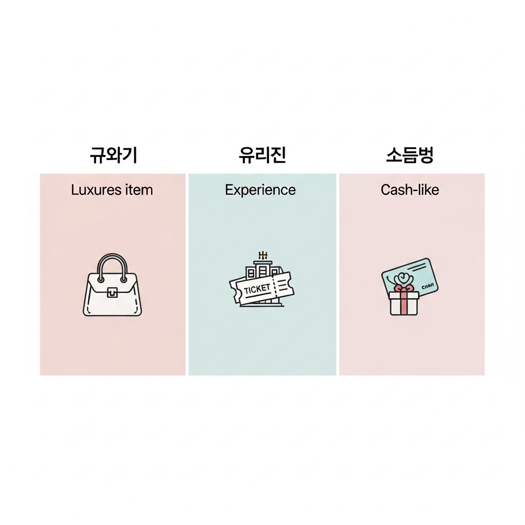 명품 vs 경험 vs 현금성: 무엇이 언제 유리할까