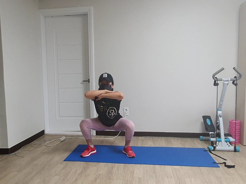 스쿼트 자세