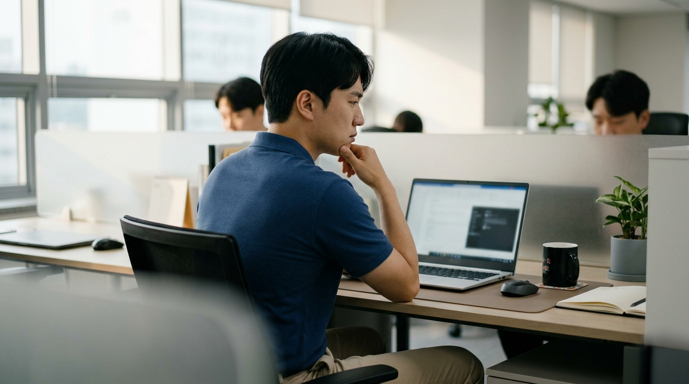 AI 답변을 보며 검증