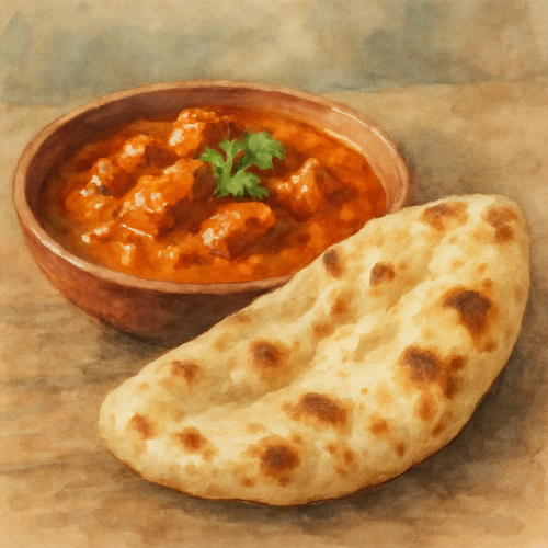 인도커리-난-궁합