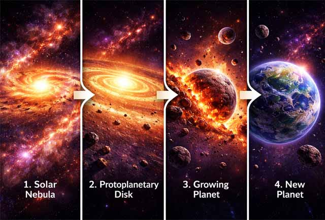 행성의 형성 과정