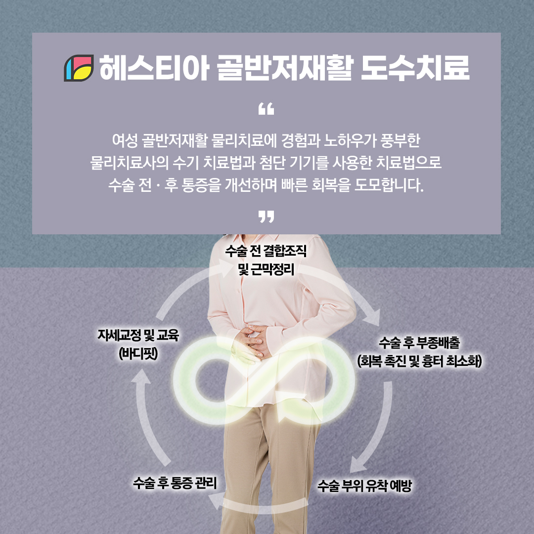 헤스티아여성여성의원 골반저재활 도수치료