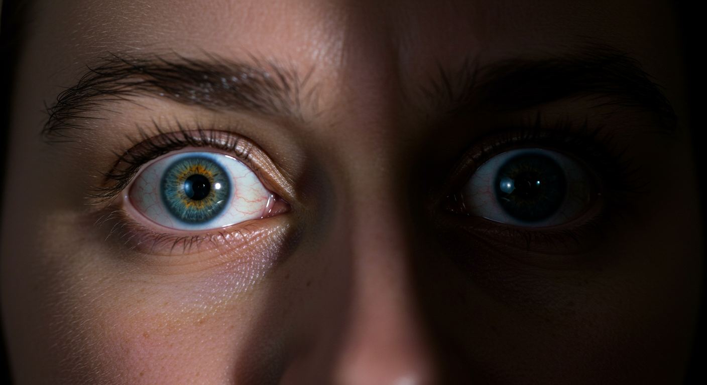 비문증으로 꼭 병원을 가야할 증상 예시 사진 1