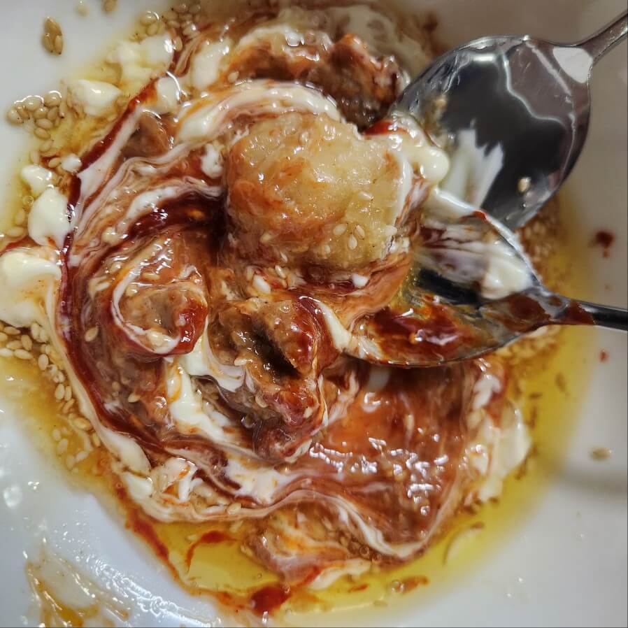 곤드레 나물 양념장 가지찜 가지나물 양념장 멋스러운 가지요리 애호박구이무침:세발나물양념장에 무쳐보세요 만물상 나물양념장