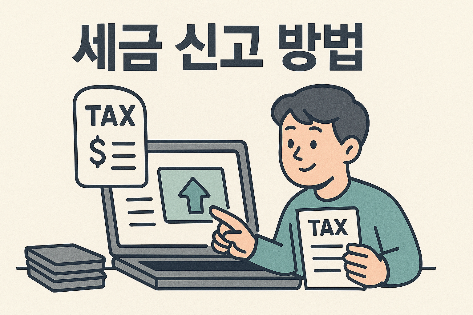 종합소득세 신고 방법 총정리 ❘ 홈택스 이용부터 절세 팁까지 한눈에!