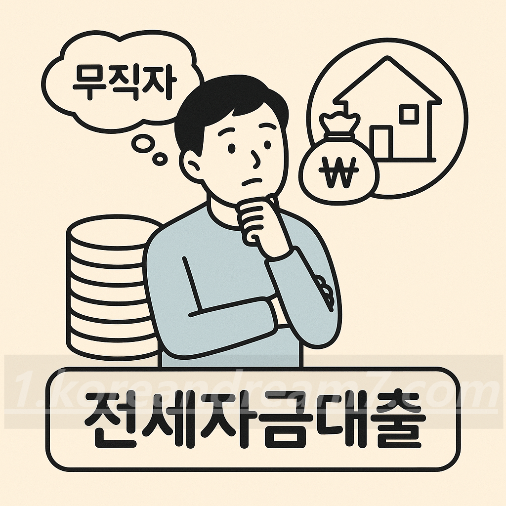 무직자 청년도 받을 수 있는 전세자금대출