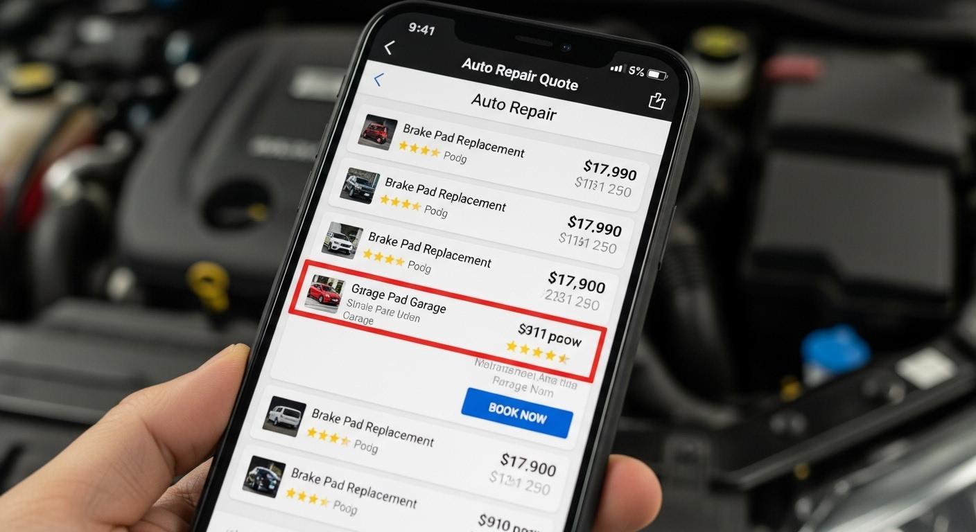 자동차 수리 견적 사이트