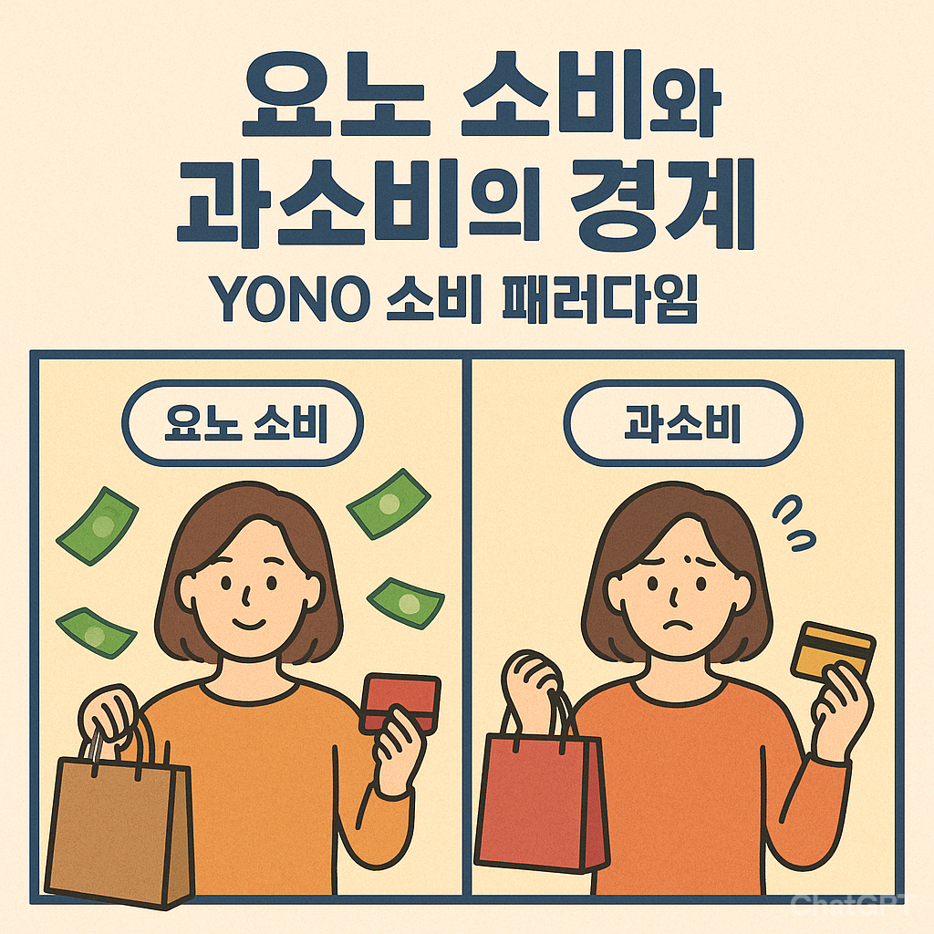 요노 소비와 과소비의 경계｜YONO 소비 패러다임 2편