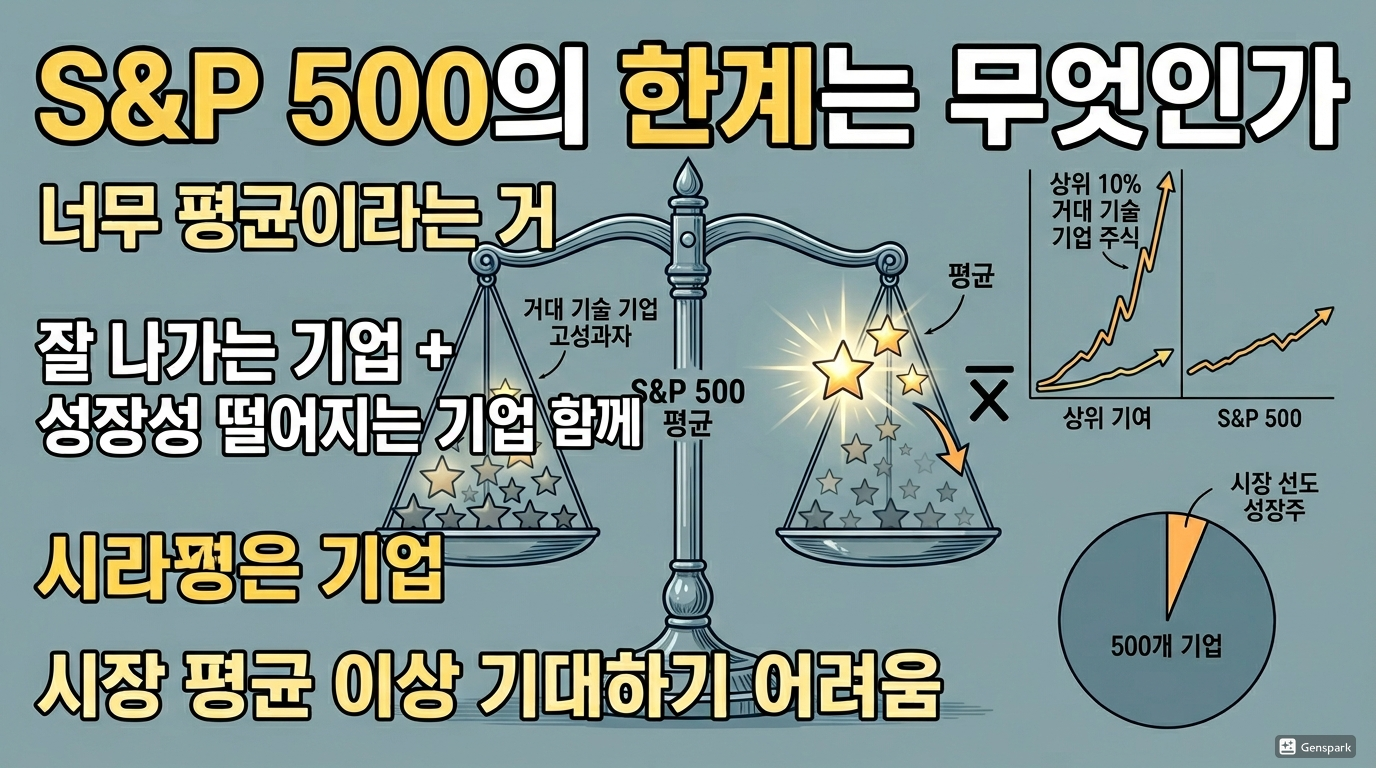 S&amp;P 500의 한계는 무엇인가